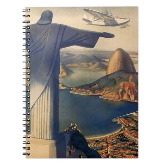 Christus het Redeemer-beeld, Rio de Janeiro, Brazi Notitieboek (Voorkant)