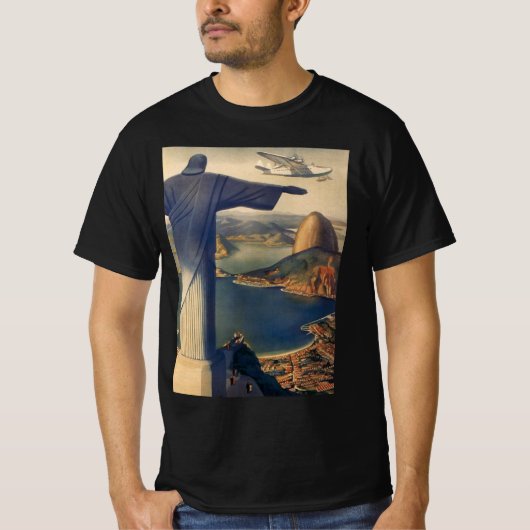 Christus het Redeemer-beeld, Rio de Janeiro, Brazi T-shirt (Voorkant)