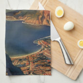 Christus het Redeemer-beeld, Rio de Janeiro, Brazi Theedoek (Quarter Fold)