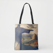 Christus het Redeemer-beeld, Rio de Janeiro, Brazi Tote Bag (Voorkant)