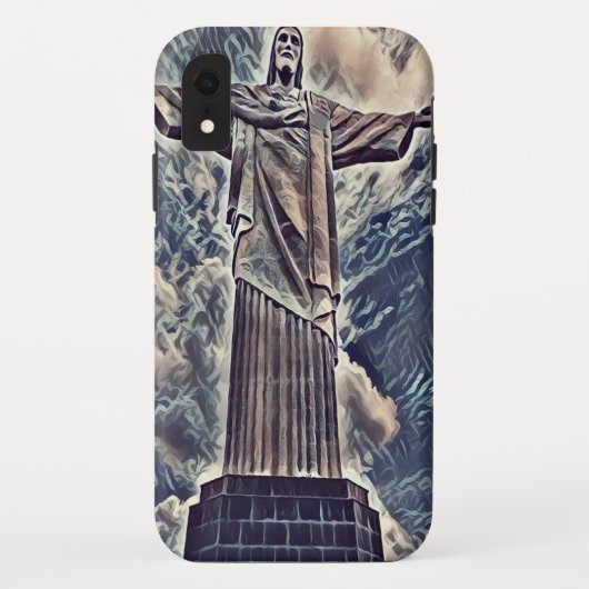 Christus het terugdeemeerstandbeeld Case-Mate iPhone case (Achterkant)