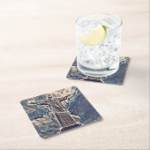 Christus het terugdeemeerstandbeeld kartonnen onderzetters (Insitu)