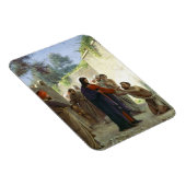 Christus Het witte Man genezen Magneet (Rechterzijde)