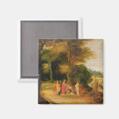 Christus Het witte Man genezen Magneet (Voorkant / Achterkant)