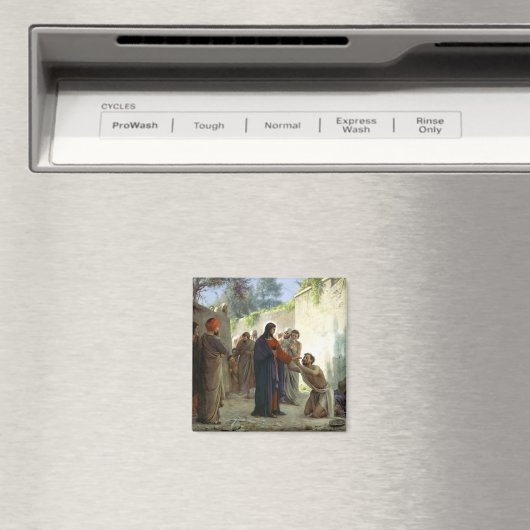 Christus Het witte Man genezen Magneet (Insitu (Vaatwasser))