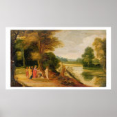 Christus Het witte Man genezen Poster (Voorkant)