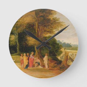 Christus Het witte Man genezen Ronde Klok