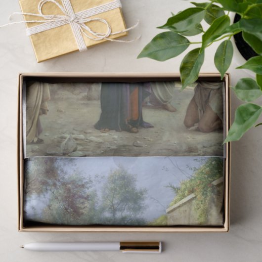 Christus Het witte Man genezen Tissuepapier (Geschenk)