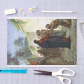 Christus Het witte Man genezen Tissuepapier (Craft)