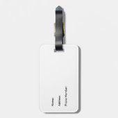 Christus houdt van het Bagagelabel van de National (Achterkant verticaal)