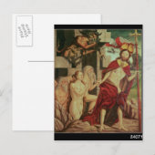 Christus in de hel briefkaart (Voorkant / Achterkant)
