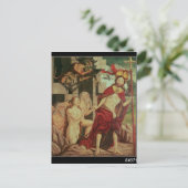 Christus in de hel briefkaart (Staand voorkant)