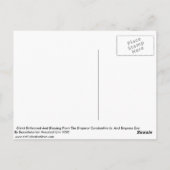 Christus in de keizer en ontzegd briefkaart (Achterkant)