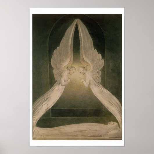 Christus in de Sepulcher, onder toezicht van Angel Poster (Voorkant)