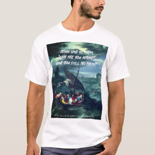 Christus in de storm t-shirt