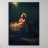 Christus in de tuin, poster (Voorkant)