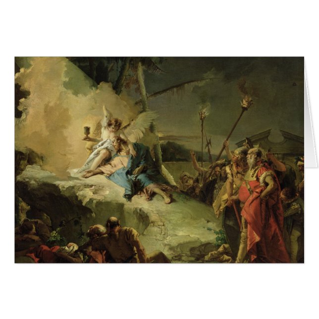 Christus in de tuin van Gethsemane (Voorkant Horizontaal)