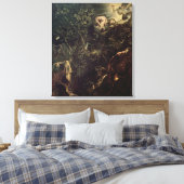 Christus in de tuin van Gethsemane 2 Canvas Afdruk (Insitu (Slaapkamer))