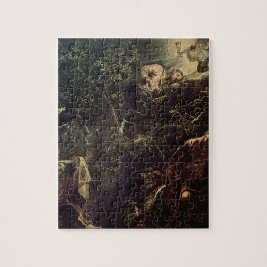 Christus in de tuin van Gethsemane 2 Legpuzzel (Verticaal)