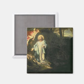 Christus in de tuin van Gethsemane 3 Magneet (Voorkant / Achterkant)