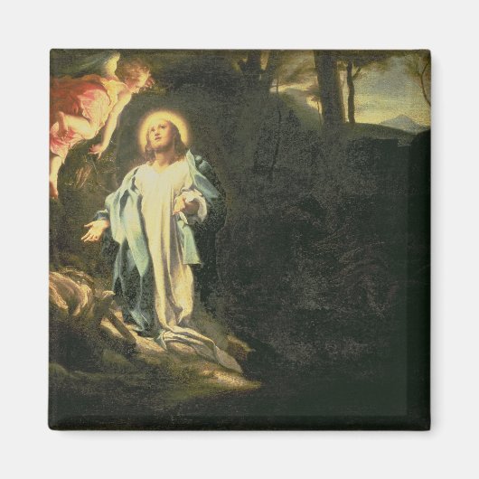 Christus in de tuin van Gethsemane 3 Magneet (Voorkant)