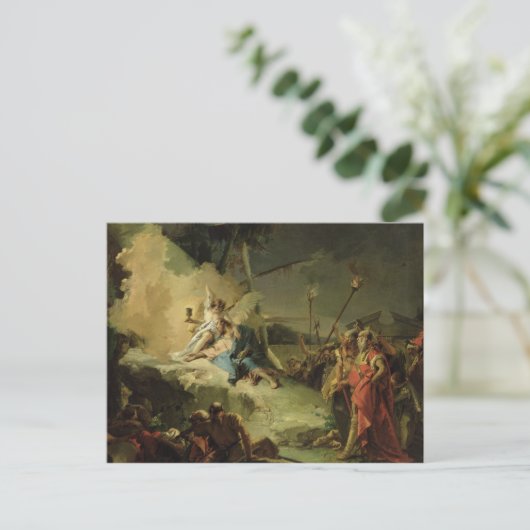 Christus in de tuin van Gethsemane Briefkaart (Staand voorkant)