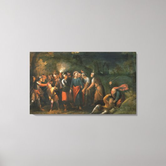 Christus in de tuin van Gethsemane Canvas Afdruk (Voorkant)