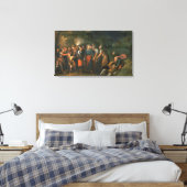 Christus in de tuin van Gethsemane Canvas Afdruk (Insitu (Slaapkamer))