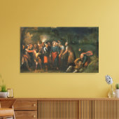 Christus in de tuin van Gethsemane Canvas Afdruk (Insitu (Woonkamer))