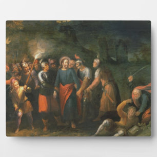 Christus in de tuin van Gethsemane Fotoplaat