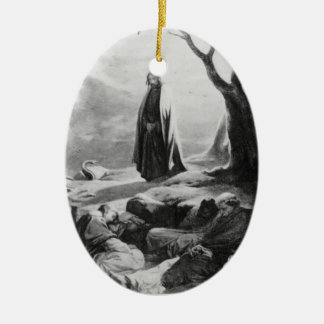 Christus in de tuin van Gethsemane Keramisch Ornament