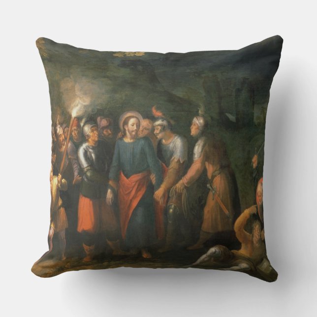 Christus in de tuin van Gethsemane Kussen (Voorkant)
