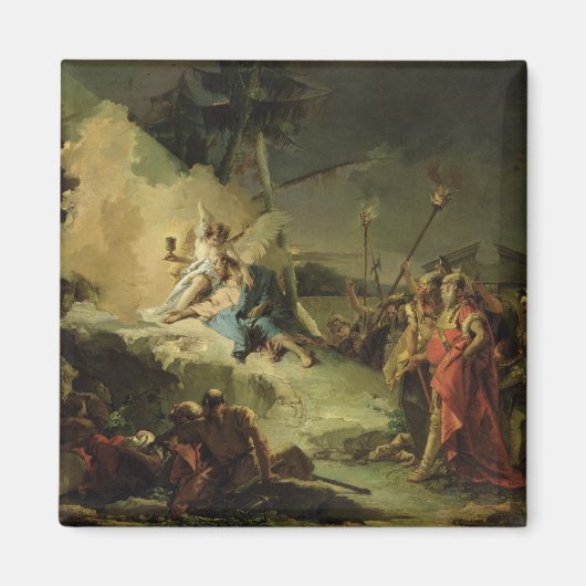 Christus in de tuin van Gethsemane Magneet (Voorkant)