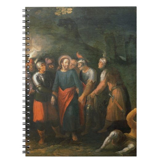 Christus in de tuin van Gethsemane Notitieboek (Voorkant)