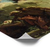 Christus in de tuin van Gethsemane Poster (Hoek)