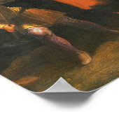 Christus in de tuin van Gethsemane Poster (Hoek)