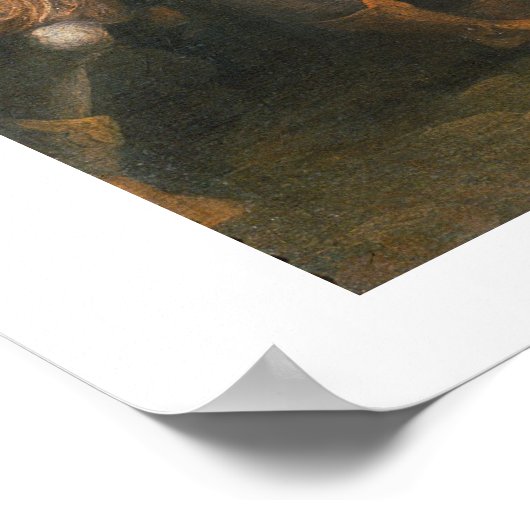 Christus in de tuin van Gethsemane Poster (Hoek)