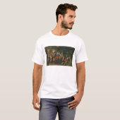 Christus in de tuin van Gethsemane T-shirt (Voorkant volledig)