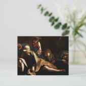 Christus in de tuin van het Briefkaart Caravaggio (Staand voorkant)