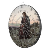 Christus in de wilde natuur (door Ivan Kramskoi) Dartbord (Voorkant Rechts)