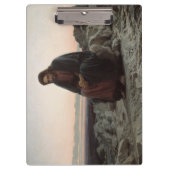 Christus in de wilde natuur (door Ivan Kramskoi) Klembord (Voorkant)