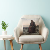 Christus in de wilde natuur (door Ivan Kramskoi) Kussen (Stoel)