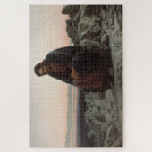 Christus in de wilde natuur (door Ivan Kramskoi) Legpuzzel (Verticaal)