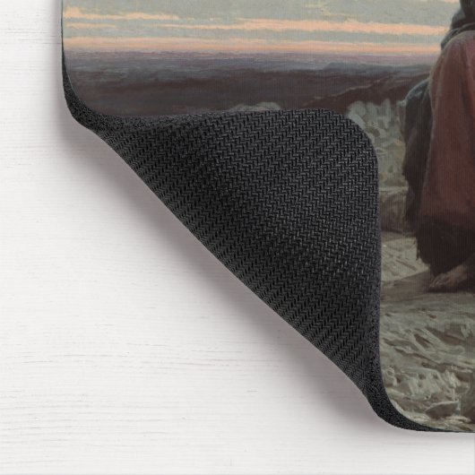 Christus in de wilde natuur (door Ivan Kramskoi) Muismat (Hoek)