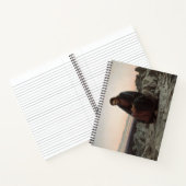 Christus in de wilde natuur (door Ivan Kramskoi) Notitieboek (Binnen)