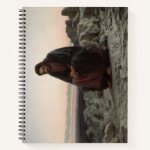 Christus in de wilde natuur (door Ivan Kramskoi)