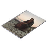 Christus in de wilde natuur (door Ivan Kramskoi) Notitieboek (Linkerzijde)
