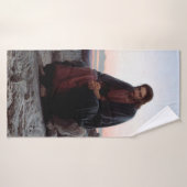 Christus in de wilde natuur, Ivan Kramskoi Badhanddoek (Badhanddoek)