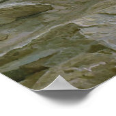 Christus in de woestijn door Ivan Nikolaevich Kram Poster (Hoek)