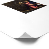 Christus in de woestijn poster (Hoek)